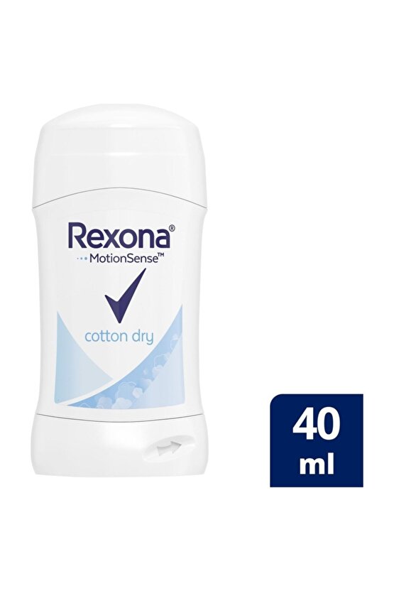 Women Cotton Dry Roll-on 40ml 3 Adet