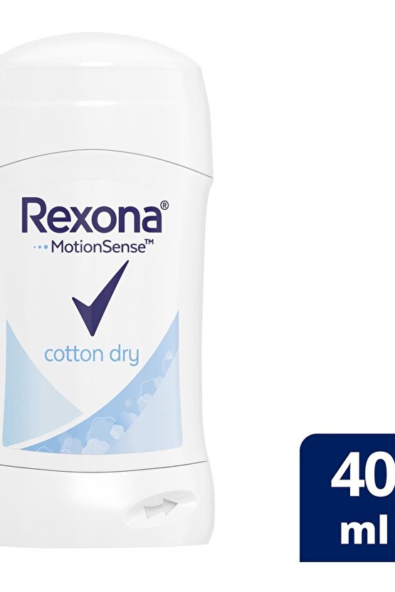 Women Cotton Dry Roll-on 40ml 1 Adet