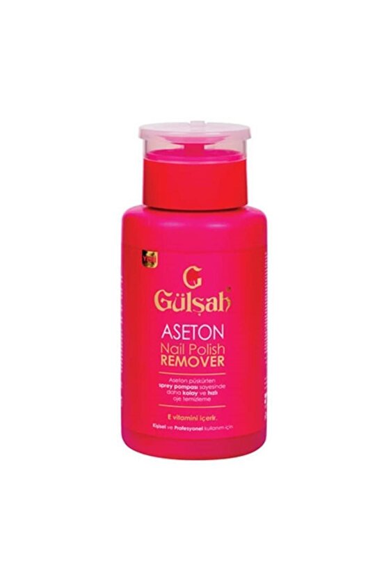 Pompalı Aseton 175 ml Mor Veya Pembe