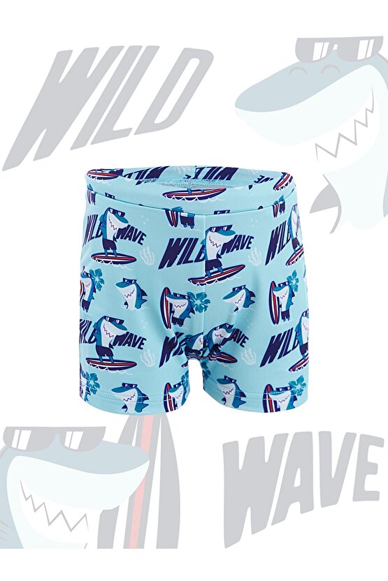Shark Erkek Çocuk Şort Mayo
