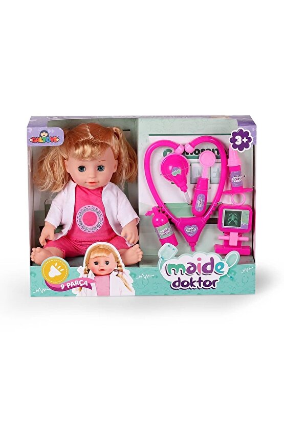 Maide Doktor Bebek - Türkçe Konuşan Maide Et Bebek - Konuşan Bebek - Maide Bebek - Hemşire Et Bebek