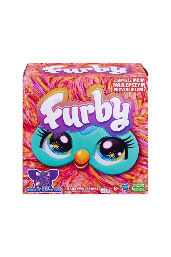 Furby Mercan Renkli İnteraktif Pelüş Oyuncak - Furby Peluşu - Furby Oyuncak Peluş - Konuşan Furby Oy