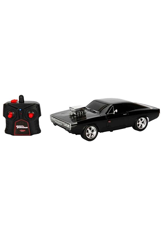 Fast & Furious Dom’s Dodge Charger RT 1:16 USB Şarjlı Uzaktan Kumandalı Araba - Kumandalı Araç - R