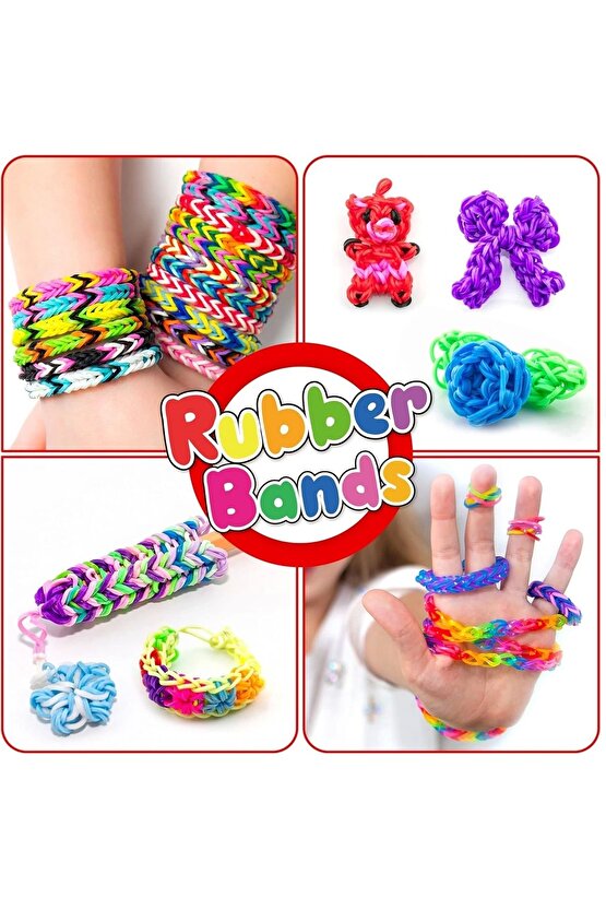 Orijinal Loom Twister 3500 Parça Seti - Takı Seti - Toka, Bilezik Ve Kolye Yapma Seti - Loom Twister