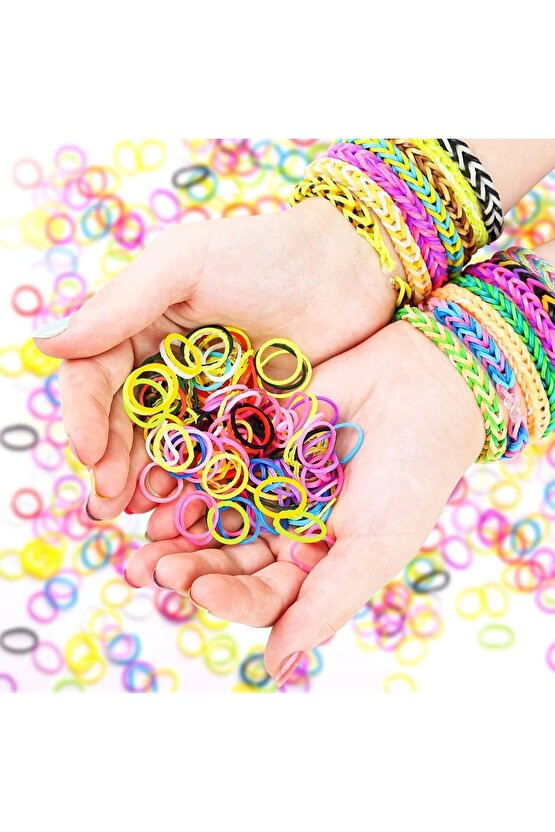 Orijinal Loom Twister 3500 Parça Seti - Takı Seti - Toka, Bilezik Ve Kolye Yapma Seti - Loom Twister
