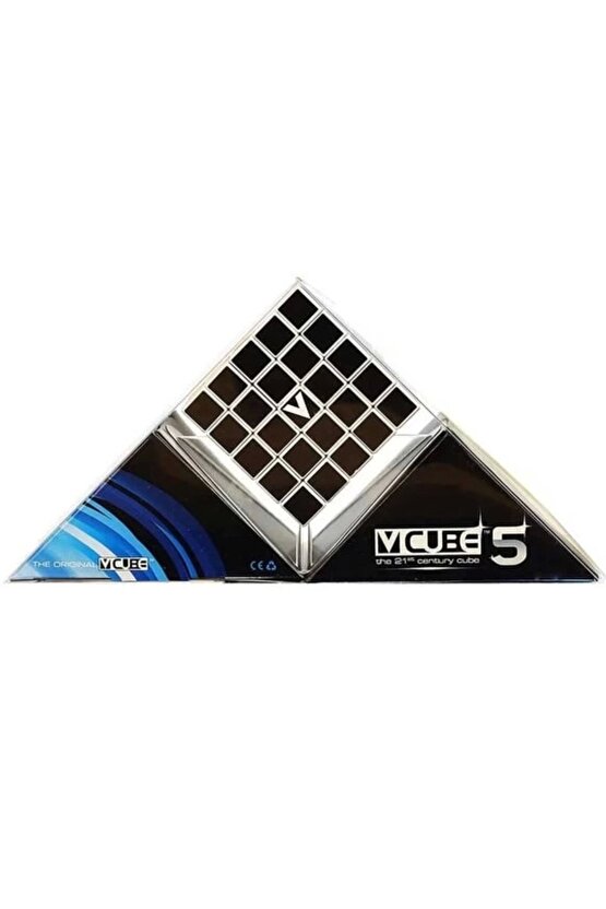 Orijinal V-Cube 5x5 Flat Küp - V-Cube Küp - Zeka Küpü - 5x5 Flat Küp - Akıl Küpü - Akıllı Küp -VCube