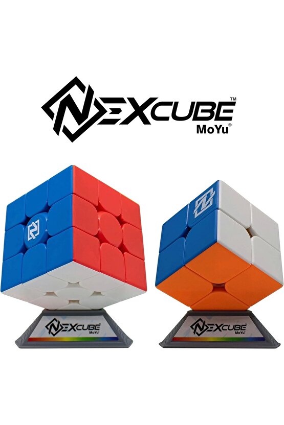Orijinal Nexcube 2x2 Ve 3x3 Classic Küp - Nexcube Speed Cube - Nexcube 2x2 Ve 3x3 Classic Zeka Küpü