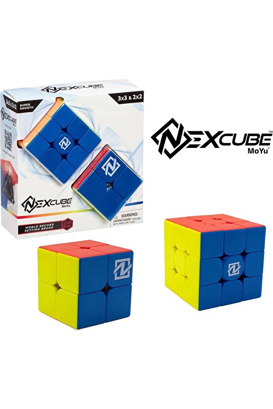 Orijinal Nexcube 2x2 Ve 3x3 Classic Küp - Nexcube Speed Cube - Nexcube 2x2 Ve 3x3 Classic Zeka Küpü