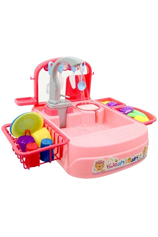 Modern Çeşmeli Lavabo Oyun Seti
