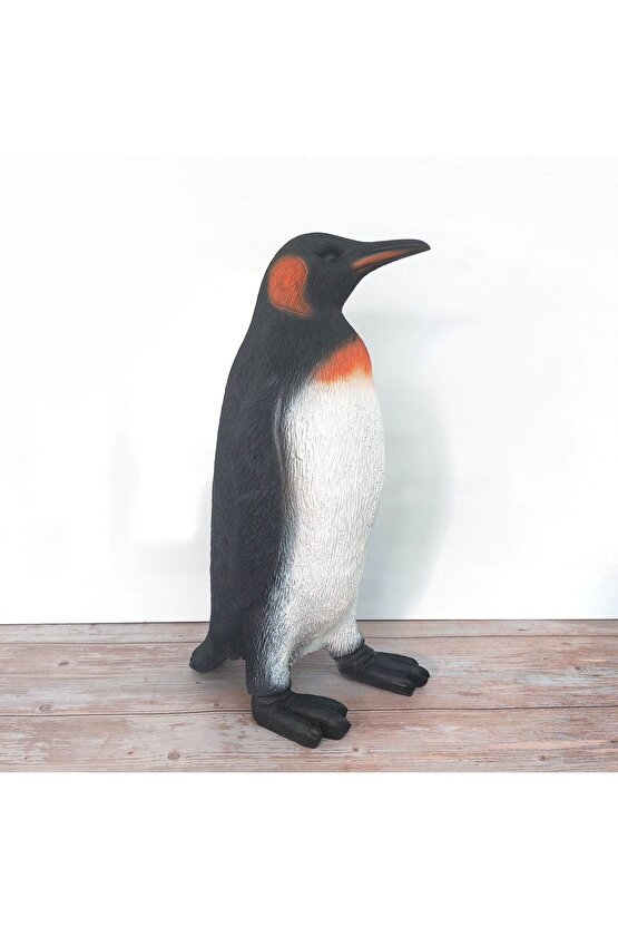 Dekoratif 45 Cm Dev Boy Penguen Biblo Heykel Ev Bahçe Süs