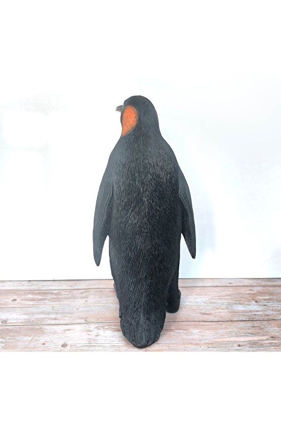 Dekoratif 45 Cm Dev Boy Penguen Biblo Heykel Ev Bahçe Süs