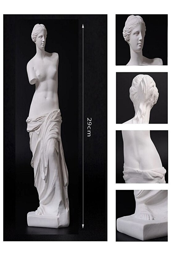 Tanrıça Venüs Sanatsal Biblo 29 Cm Dekor Aşk Ve Güzellik