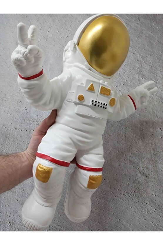 Büyük Boy Astronot Biblo Duvar Dekor Çocuk Odası Dev Süs