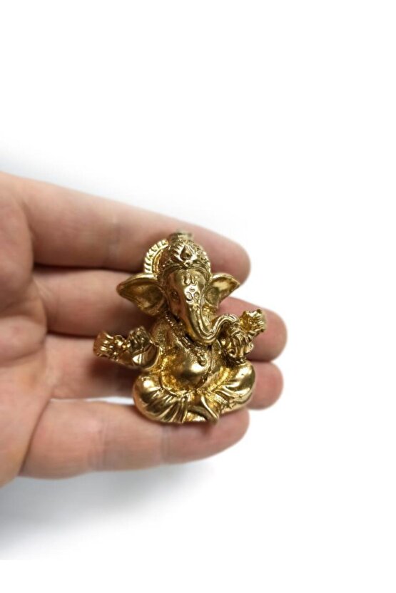 Minyatür 5 Cm Hint Ganesh Fil Buda Biblo Teraryum Süs