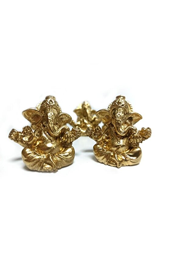 Minyatür 5 Cm Hint Ganesh Fil Buda Biblo Teraryum Süs