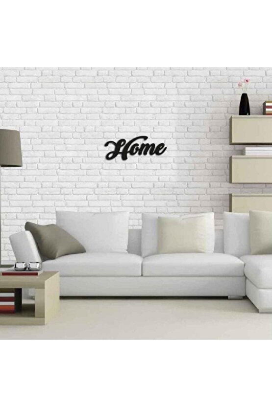Dekoratif Mdf Home Ev Ahşap Duvar Dekoru Duvar Yazı Tablo