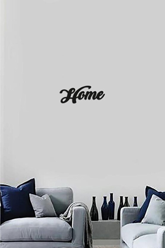 Dekoratif Mdf Home Ev Ahşap Duvar Dekoru Duvar Yazı Tablo