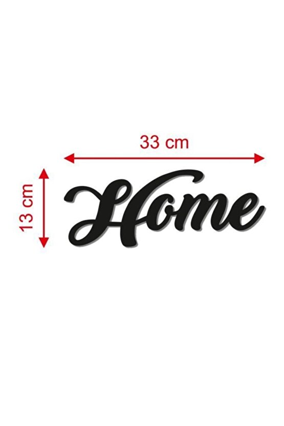 Dekoratif Mdf Home Ev Ahşap Duvar Dekoru Duvar Yazı Tablo