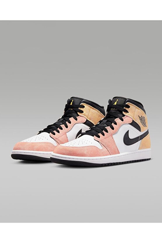 Air Jordan 1 Mıd Se Erkek Basketbol Ayakkabısı Dx4332-800