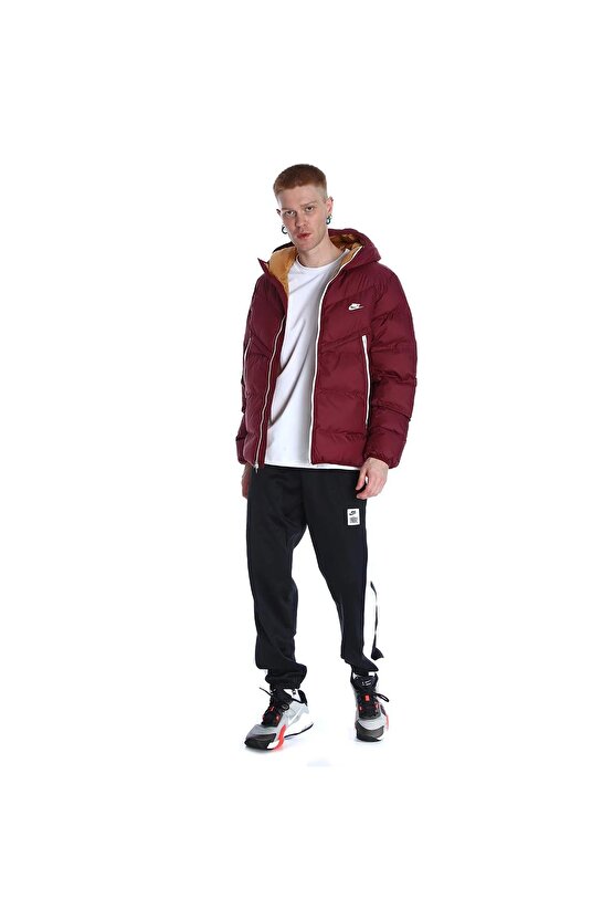 M Nk Sf Wr Pl-Fld Hd Jkt Erkek Kırmızı Günlük Stil Ceket DR9605-638