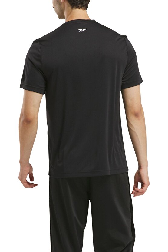 NO MATTER THE DIST GFX TE Siyah Erkek Kısa Kol T-Shirt
