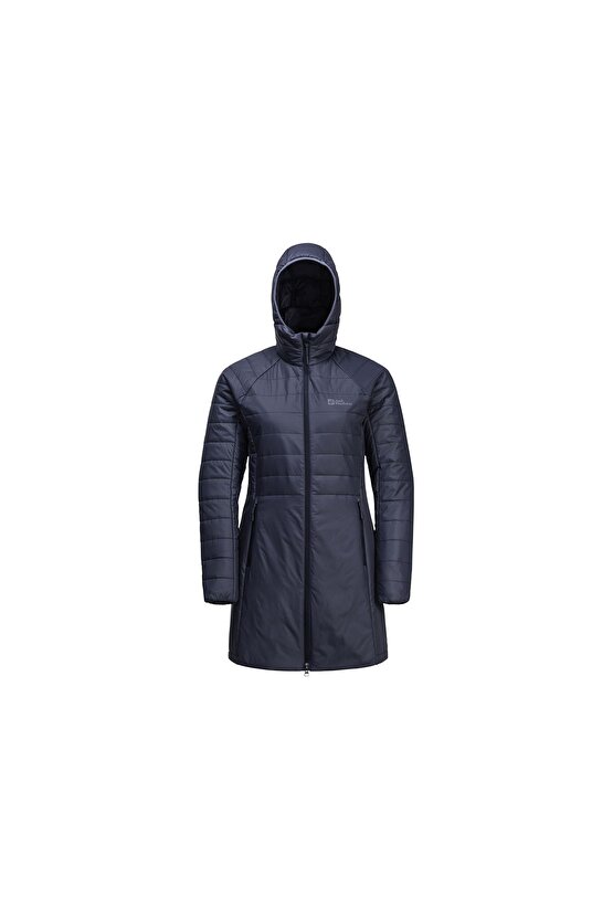 Lapawa Ins Coat Kadın Outdoor Montu Lacivert