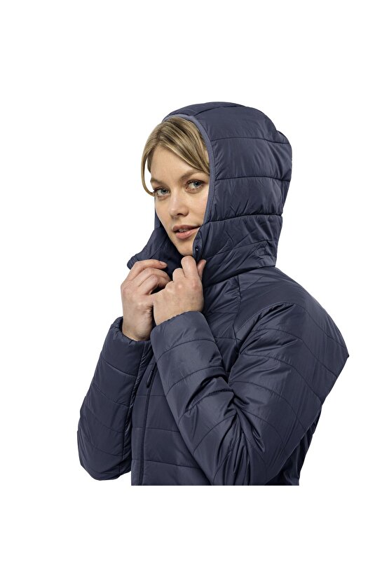 Lapawa Ins Coat Kadın Outdoor Montu Lacivert