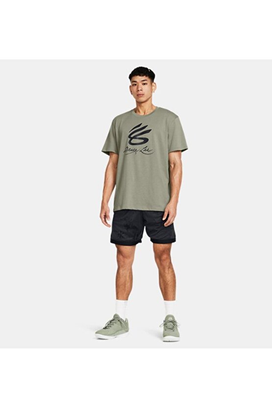 Erkek Curry x Bruce Lee Kısa Kollu 1384269-504