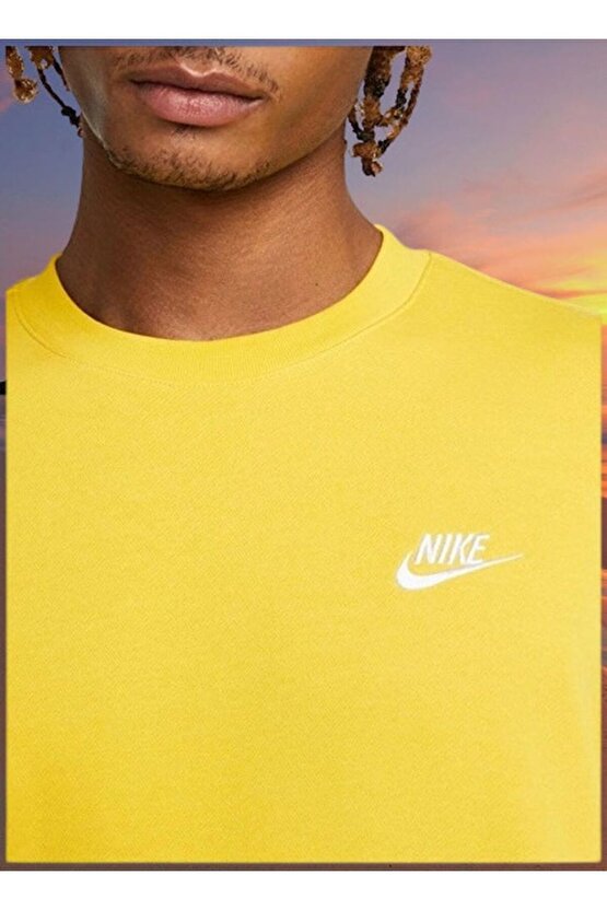 Sportswear Club Fransız Havlu Bisiklet Yaka Kazak-bv2666-709