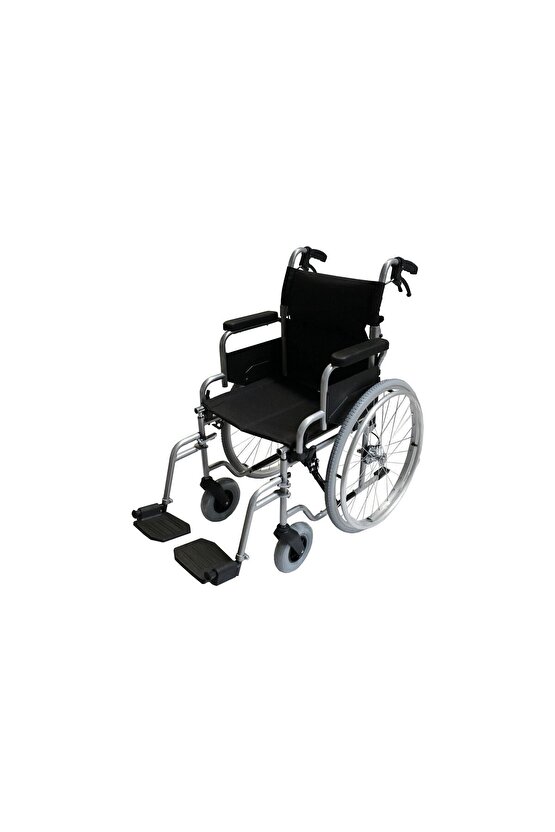 Refakatçi Frenli Manuel Tekerlekli Sandalye 45 Cm