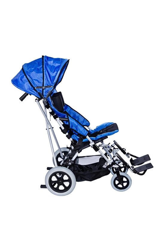 Comfort Plus DM-BOSS Engelli Pediatrik Baston Puset Mavi