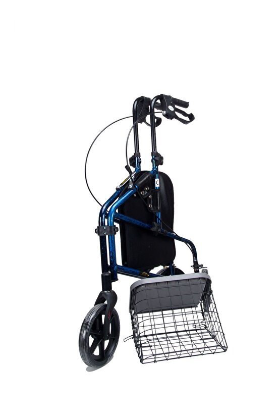 3 Tekerlekli Sepetli Yürüteç  Rollator