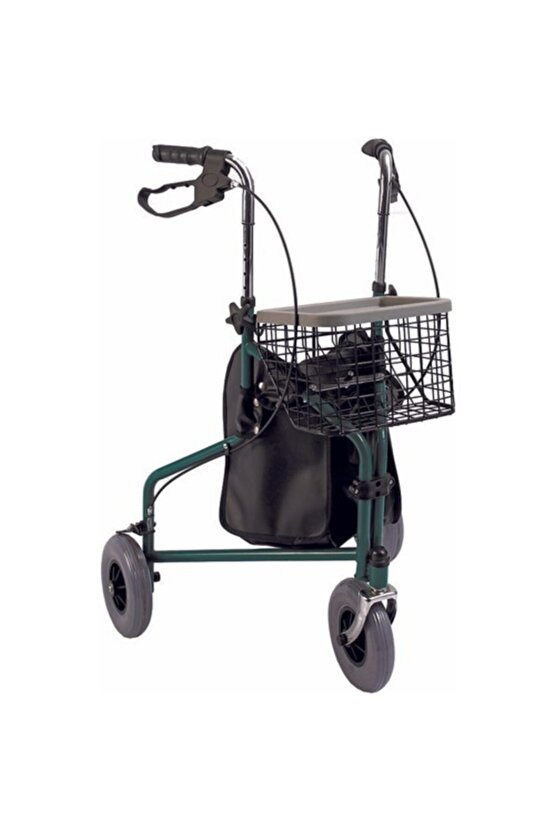 3 Tekerlekli Sepetli Yürüteç  Rollator