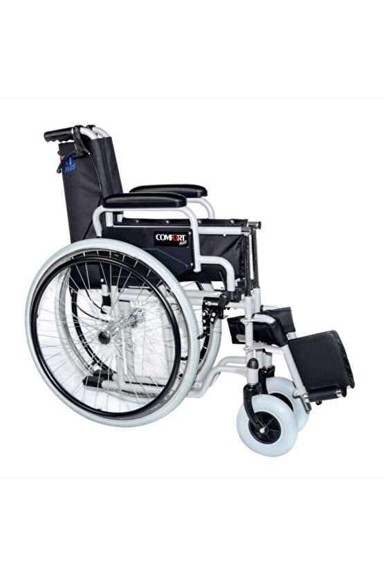Dm-312 Centro 50cm Refakatçı Frenli Özellikli Tekerlekli Sandalye