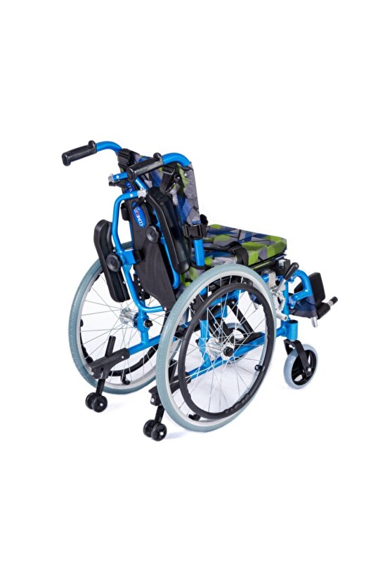 KY980LQ-30 Alüminyum Pediatrik Özellikli Tekerlekli Sandalye