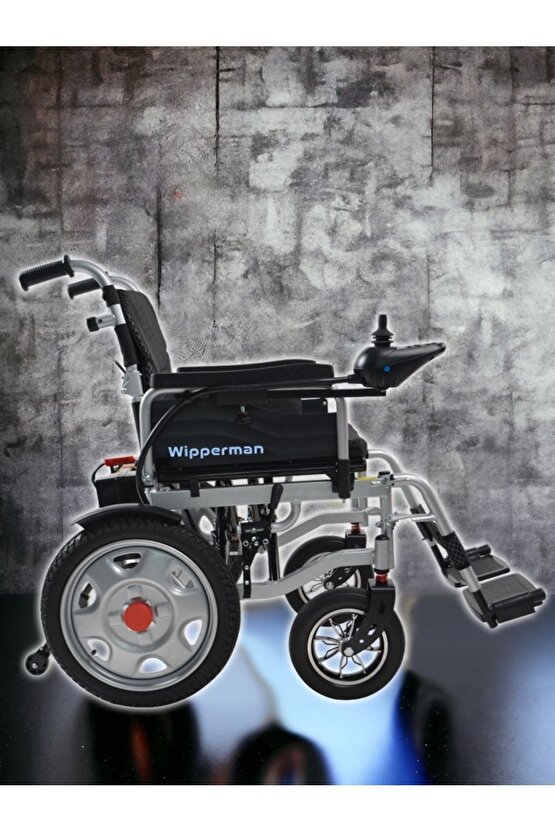 KULLANIMI KOLAY ELEKTRİKLİ TEKERLEKLİ SANDALYE 2 YIL GARANTİLİ