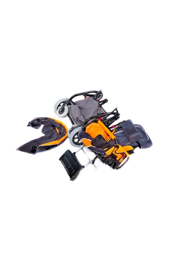 Dm-8001 Buggy 40 Cm Turuncu Engelli Puseti