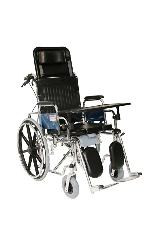 P615 Özellikli Hasta Tekerlekli Sandalye + Ağrı Bandı