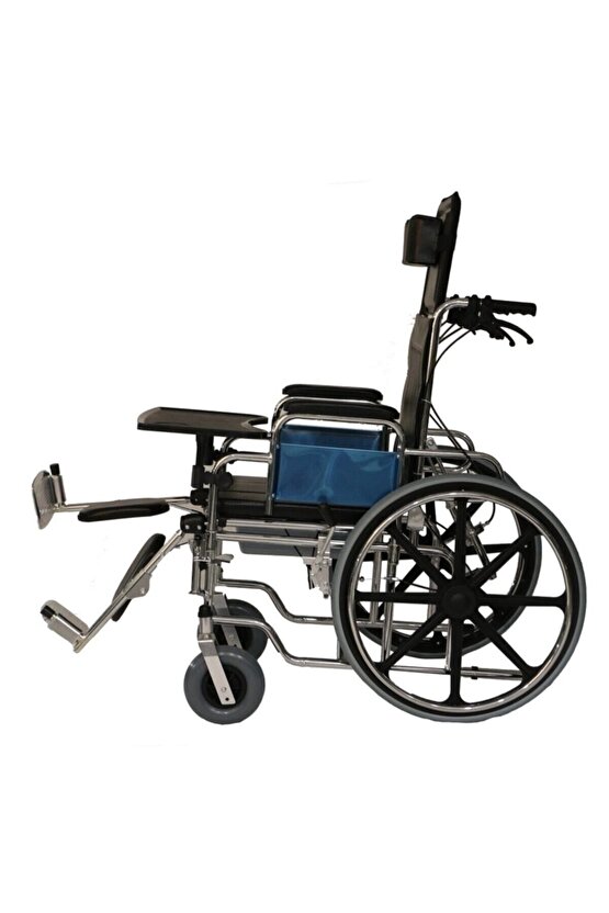 P615 Özellikli Hasta Tekerlekli Sandalye + Ağrı Bandı