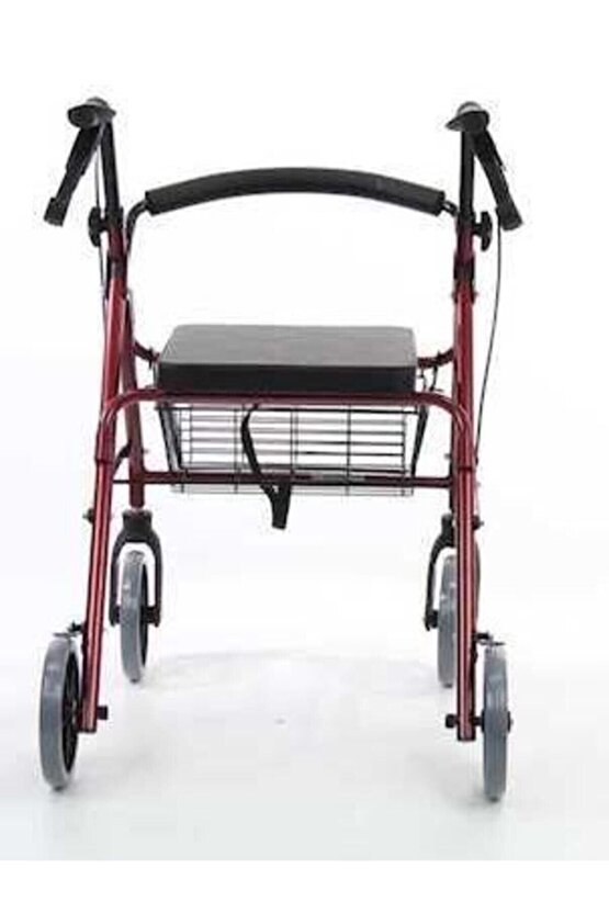 Ithal Aluminyum Rolatör Tekerlekli Rollator Yürüteç Hasta Yaşlı Yürüteci Yetkili Bayiden