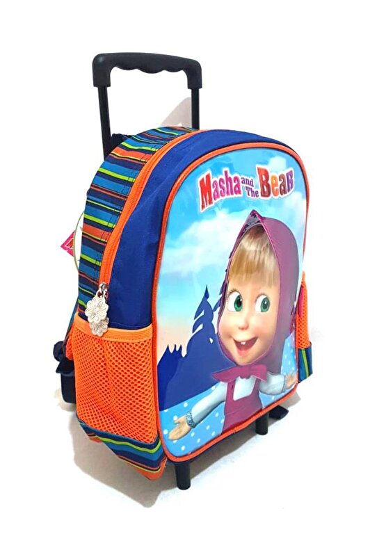 Masha and The Bear Çekçekli Anaokulu Çantası