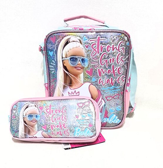 Barbie Okul Çantası 3 lü set 48180