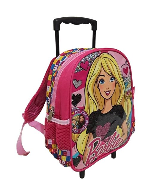 Barbie Çekçekli Anaokulu Çantası 95560