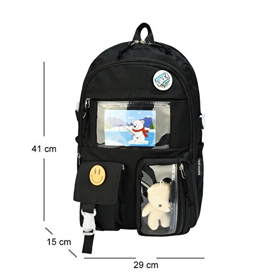 Master Pack İlkokul Çantası 3 lü Set Kore Modeli