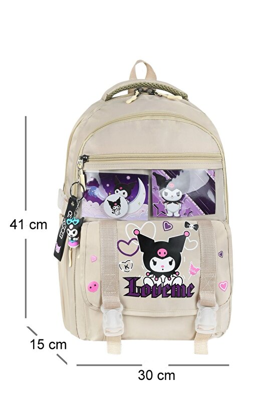 Master Pack İlkokul Çantası 3 lü Set Kuromi