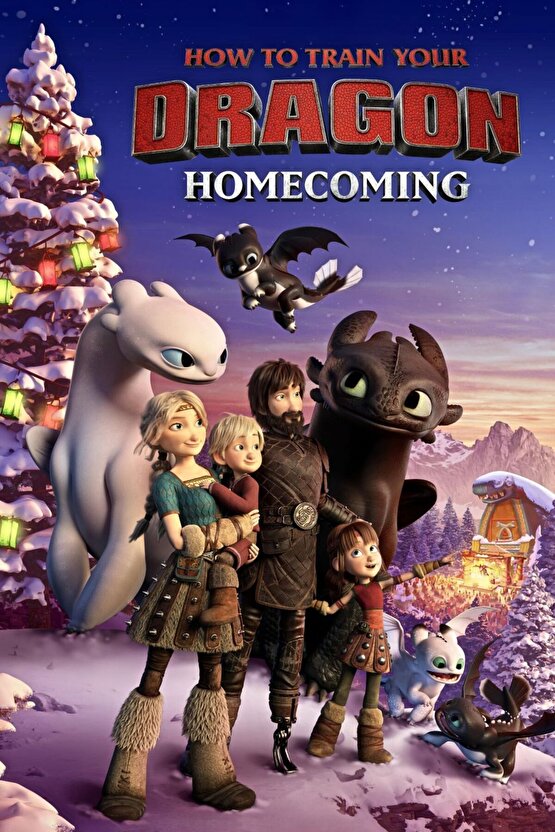How to Train Your Dragon Homecoming (2019) ( FOLYO ) - AFİŞ - POSTER-3641