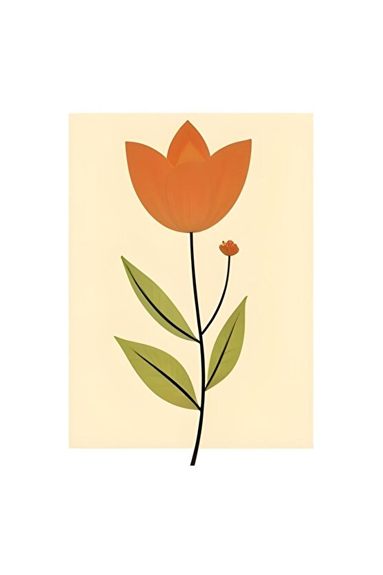 Matisse - Boho - Art Deco - Soyut - Doğa ( 3 lü Çerçevesiz ) Poster - Afiş - Tablo KR2C01194