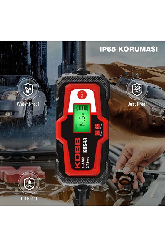 Kbs4a 612v 120a Dijital Akü Şarj  Akü Bakım  Desülfatör Ve Power Supply