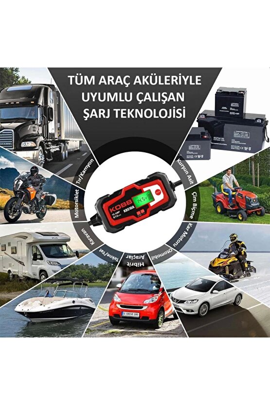 Kbs10a 612v 200a Dijital Akü Şarj  Akü Bakım  Desülfatör Ve Power Supply