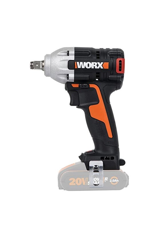 Wx272.9 20volt 300nm Kömürsüz Profesyonel Somun Sıkma (AKÜ DAHİL DEĞİLDİR)